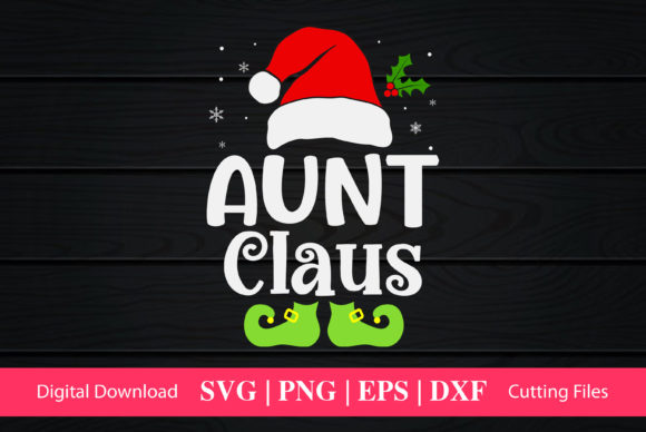 Aunt Claus: A Festive Crafts Asset for Holiday Design