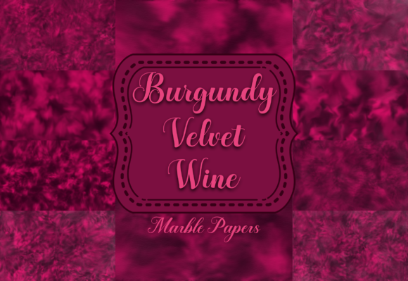 Burgundy Velvet Wine Marble Papers: A Designer's Review