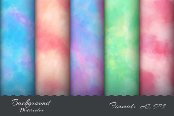Set Watercolor Background, Paint Illustr Review