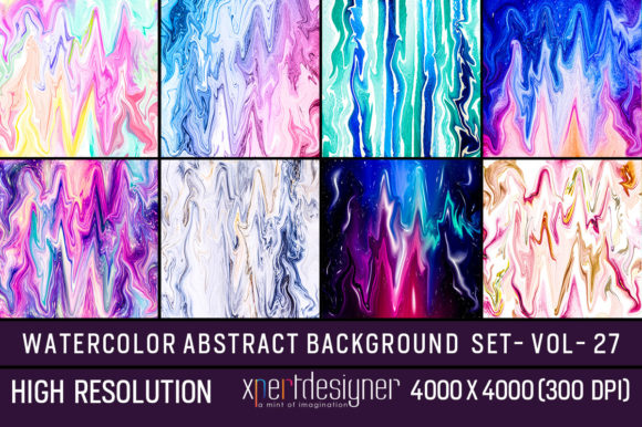 Watercolor Abstract Background Vol-27 Review