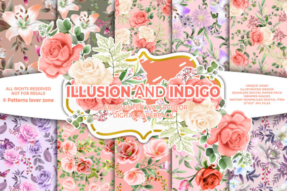 Watercolor Floral Seamless Pattern VL56 Review