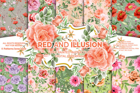 Watercolor Floral Seamless Pattern VL63 Review