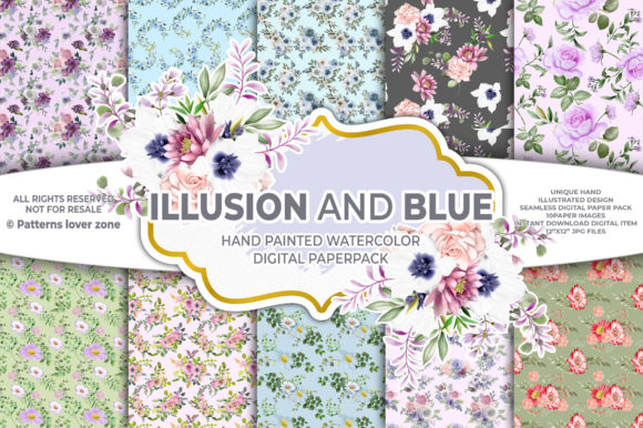 Watercolor Floral Seamless Pattern VL66 Review