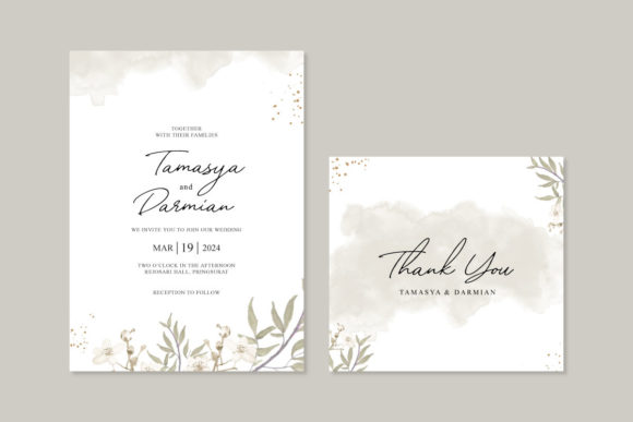 Wedding Card Invitation Template Floral: Print Templates Review